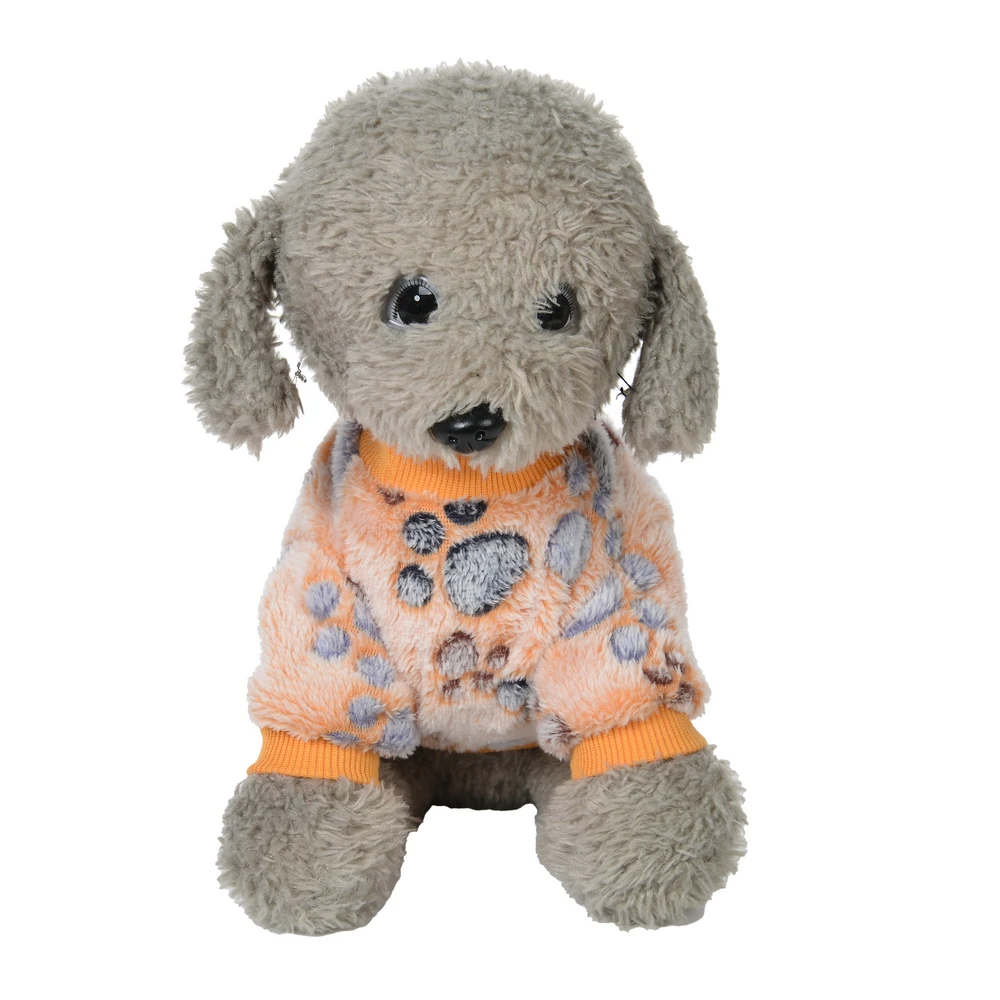 Suéter cálido para perros para invierno y otoño, ropa suave con estampado bonito para cachorros, trajes de lana para mascotas para perros pequeños y medianos, abrigo para gatos y Chihuahua - imagen 2