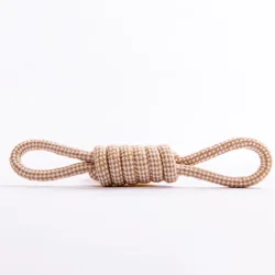 Cuerda dental para perros – Juguete masticable de algodón