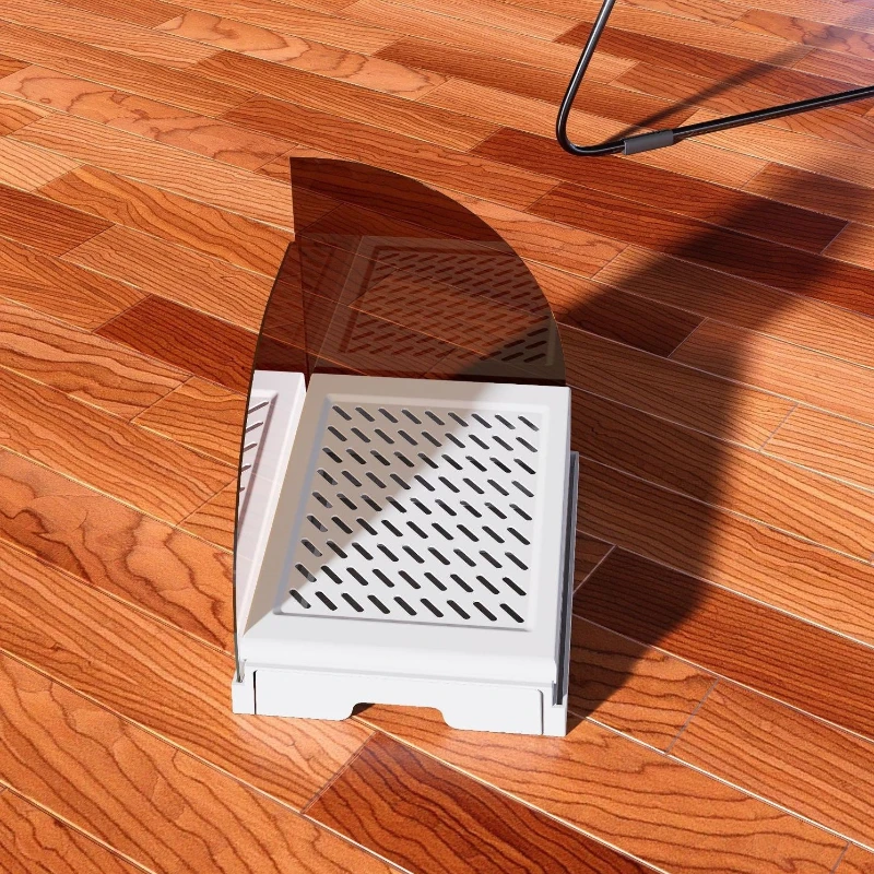 Cajón estera de arena para gatos, esteras de limpieza para gatos, filtro de arena para mascotas y gatitos, accesorios para cajas de arena para gatos, suministros de almohadilla de limpieza - imagen 5