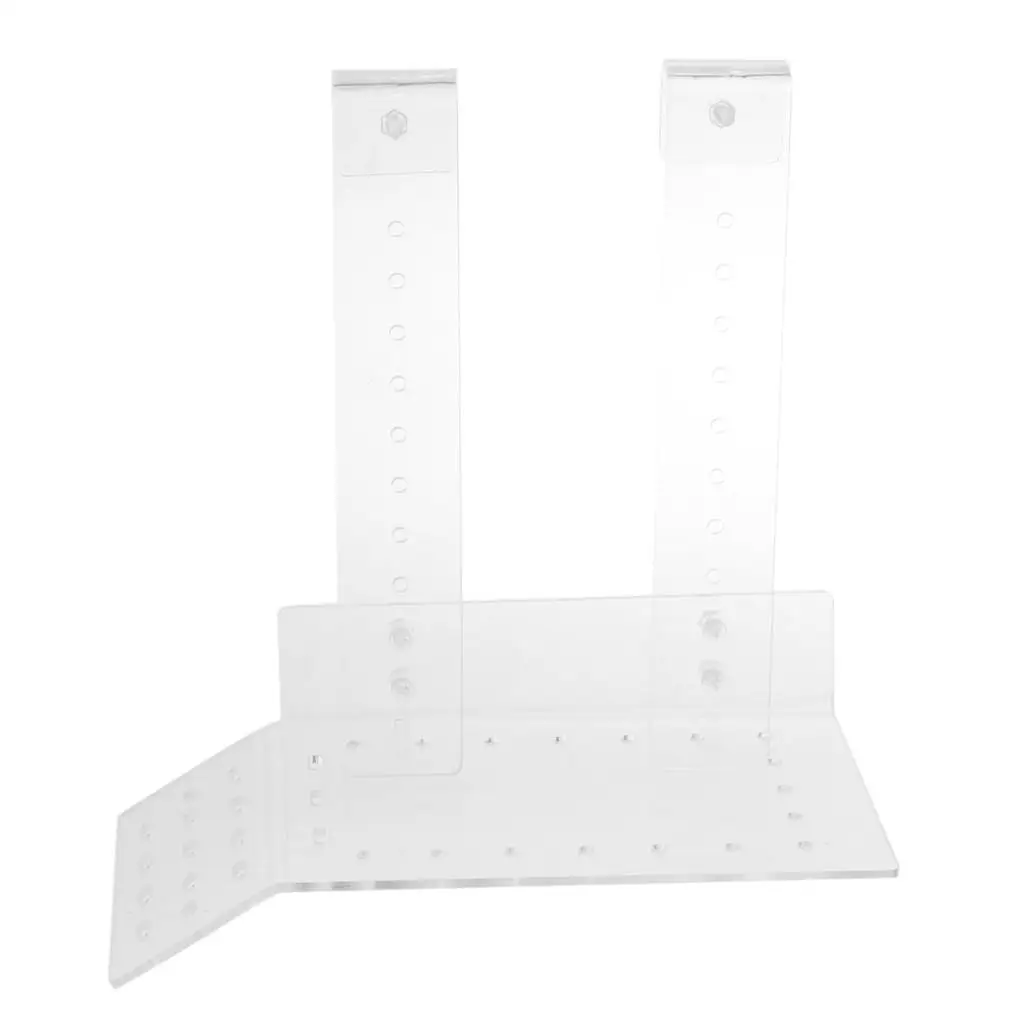 Rampa de plataforma de plástico acrílico transparente para tortuga - imagen 4