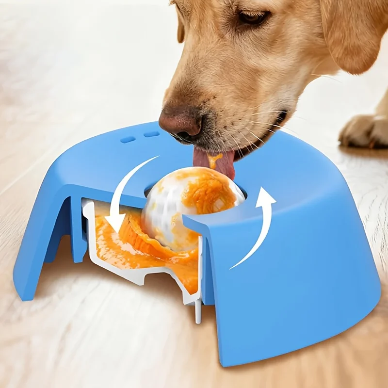 Comedero de alimentación lenta antideslizante para perros y gatos - imagen 2
