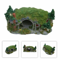 Castillo decorativo para acuario – adorno para peces grande