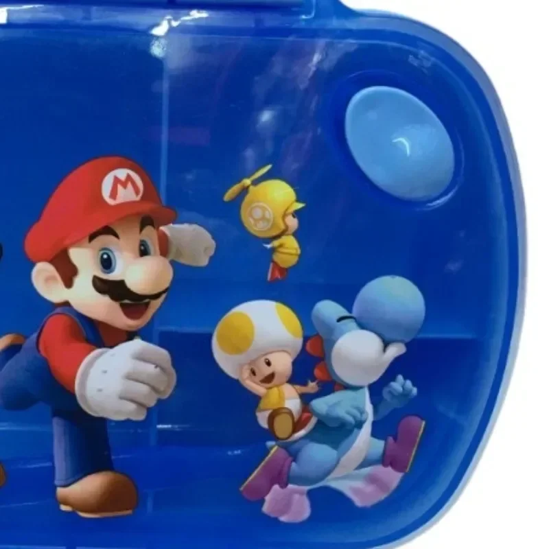 Super Marios Bros-fiambrera para niños, caja Bento de Anime para estudiantes, contenedor de comida, ensaladera, Camping al aire libre, Picnic, contenedor Bento - imagen 5