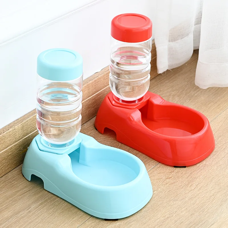 Dispensador automático 2 en 1 para perros y gatos agua comida gravedad