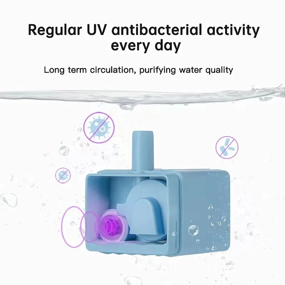 PETKIT Bomba de esterilización UVC reemplazada para todas las bombas inalámbricas PETKIT Bomba inalámbrica de repuesto para fuentes de agua para perros y gatos Watter - imagen 4