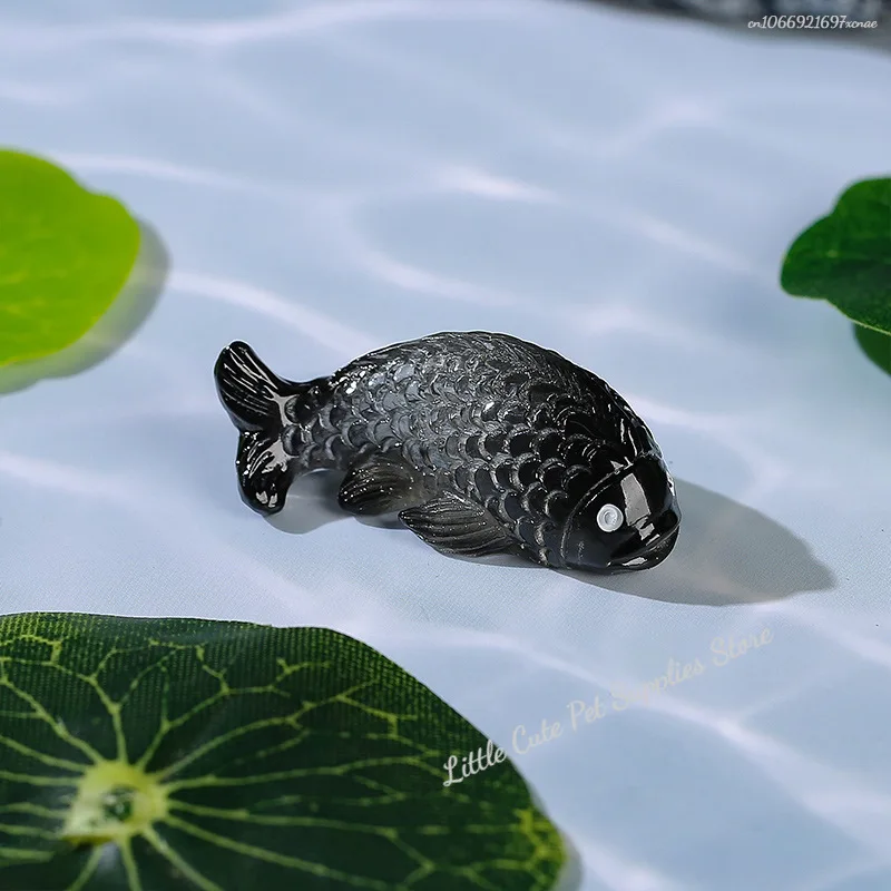 Paisaje flotante de peces falsos de plástico duradero Artificial para decoración de pecera, adorno de acuario - imagen 5