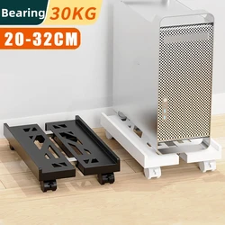 Soporte para torre de PC con ruedas ventilado y ajustable
