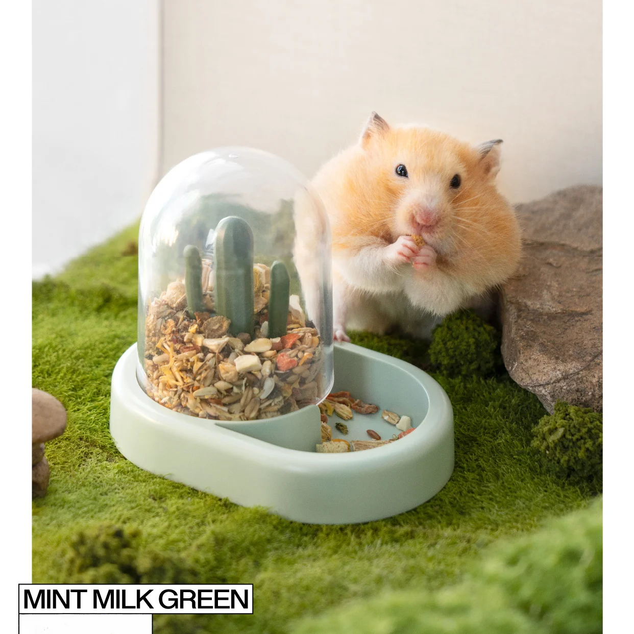 Comederos automáticos para hámster, cuenco de comida, máquina de alimentación para hámster, suministros de alimentación para hámster, accesorios para hámster - imagen 2