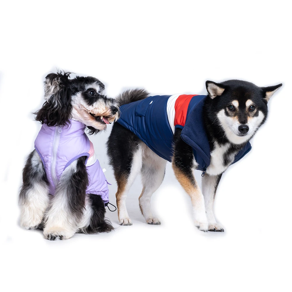 Chaqueta de invierno para perros, abrigo impermeable para perros pequeños y medianos, ropa cálida y ligera para mascotas, chaleco acolchado, ropa para exteriores a prueba de frío - imagen 5