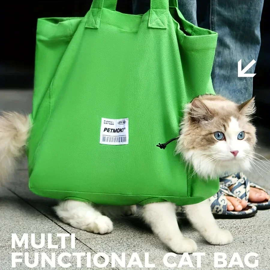 Mochila suave para mascotas, bolsa transpirable portátil, diseño para caminar, bolso de viaje para mascotas para gatos y perros - imagen 2