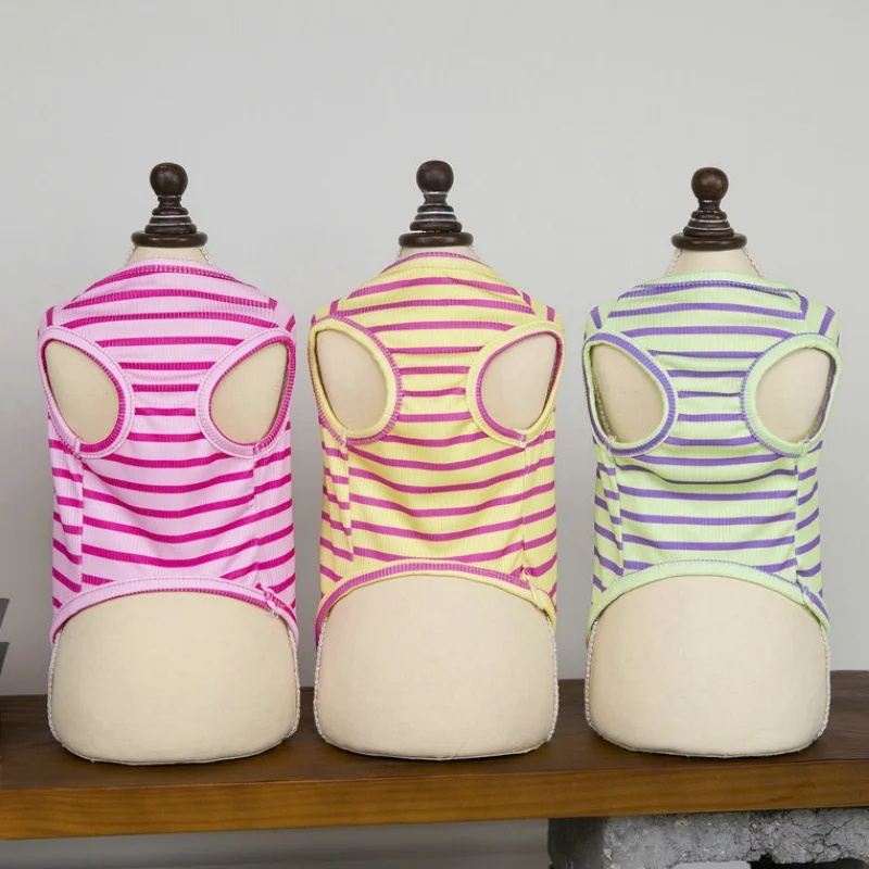 Chaleco estampado de oso para perro – Ropa de verano para Bichón - imagen 3