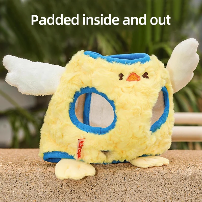 HOOPET Traje cálido para transportar perros, chaleco para gatos, lindo traje de pecho y espalda para perros y gatos, productos para mascotas pequeñas y medianas, ropa para mascotas - imagen 5