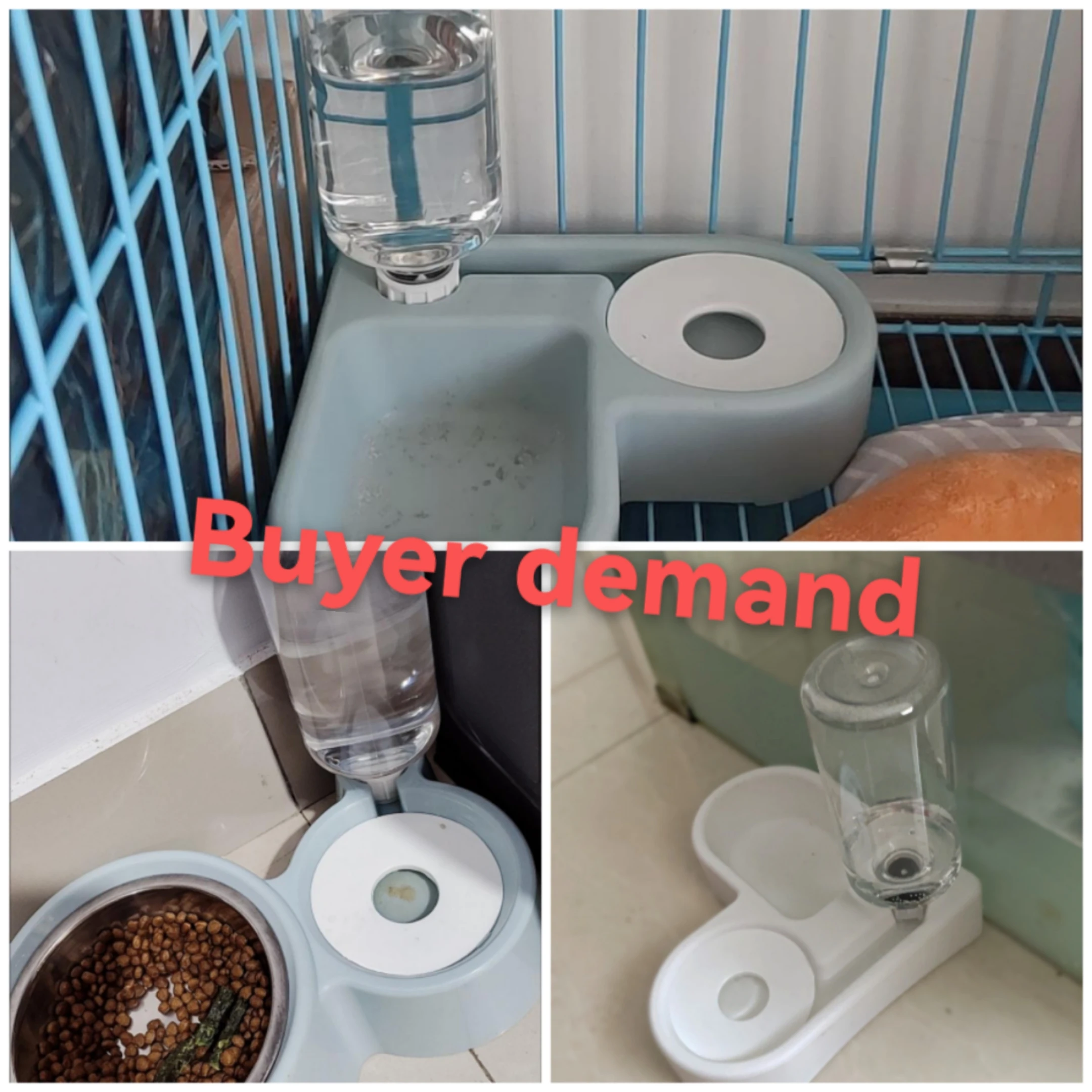 Dispensador automático de agua potable para perros y gatos, tazón de alimentación de gran volumen, suministros para mascotas - imagen 3