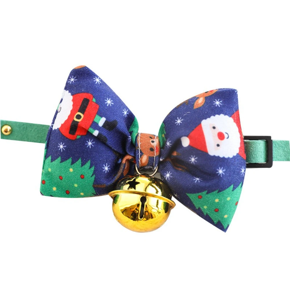 Collar con lazo navideño para gatos y perros pequeños – Decorativo - imagen 4