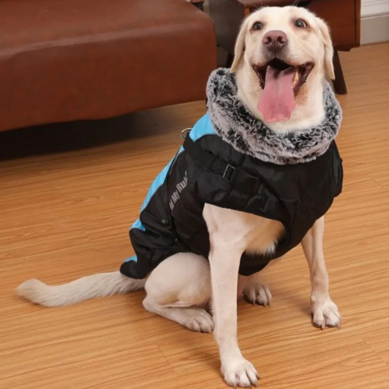 Abrigo invierno reflectante cortaviento para perros medianos y grandes - imagen 4