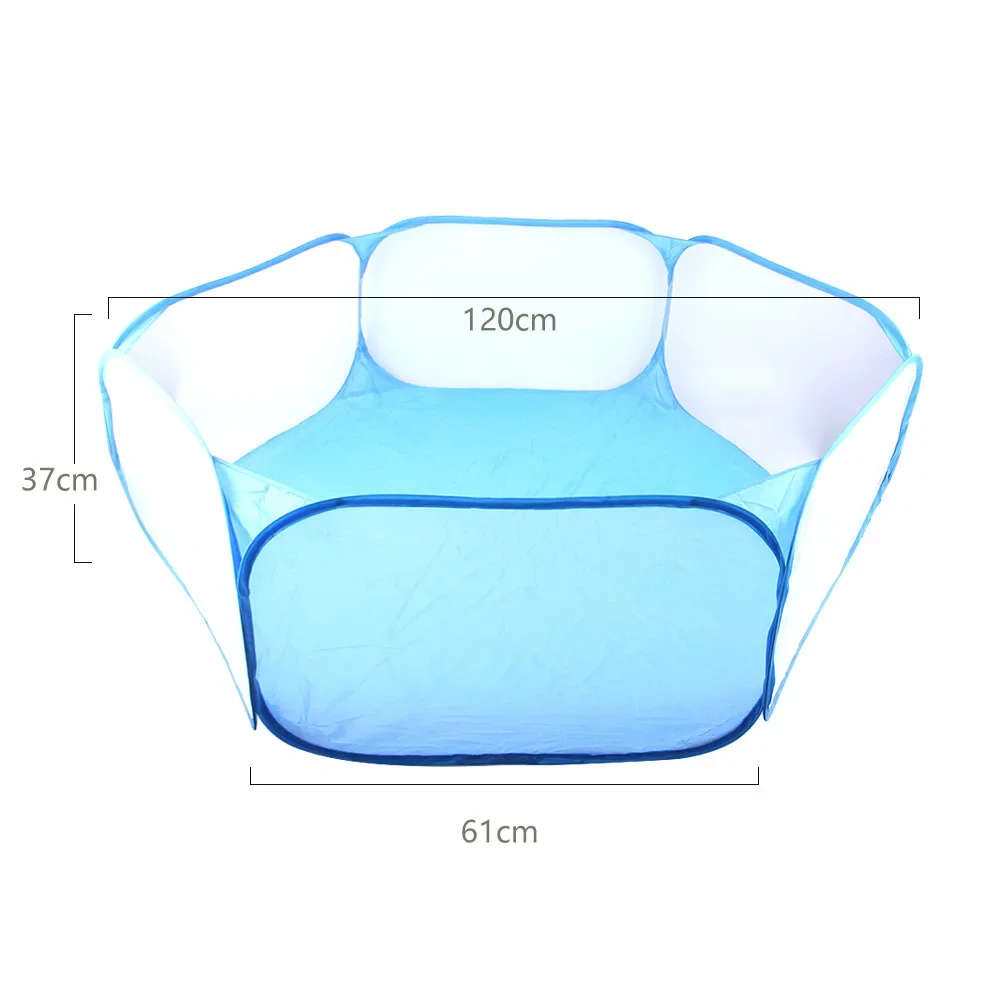 Valla hexagonal plegable para mascotas, tienda de campaña para conejos, jaula para hámster, conejillo de indias, hurón, accesorios - imagen 2