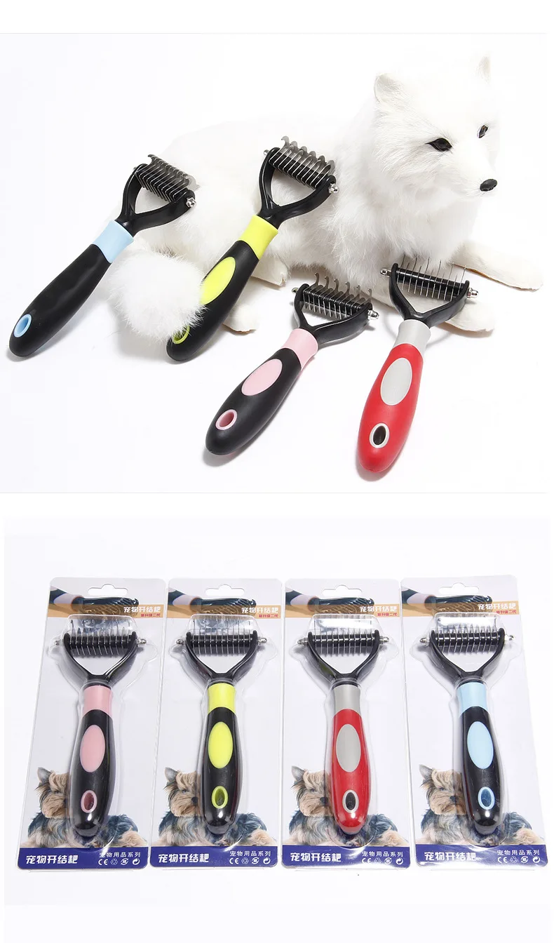 Cortador nudos pelo - Mango ergonómico y agarre cómodo