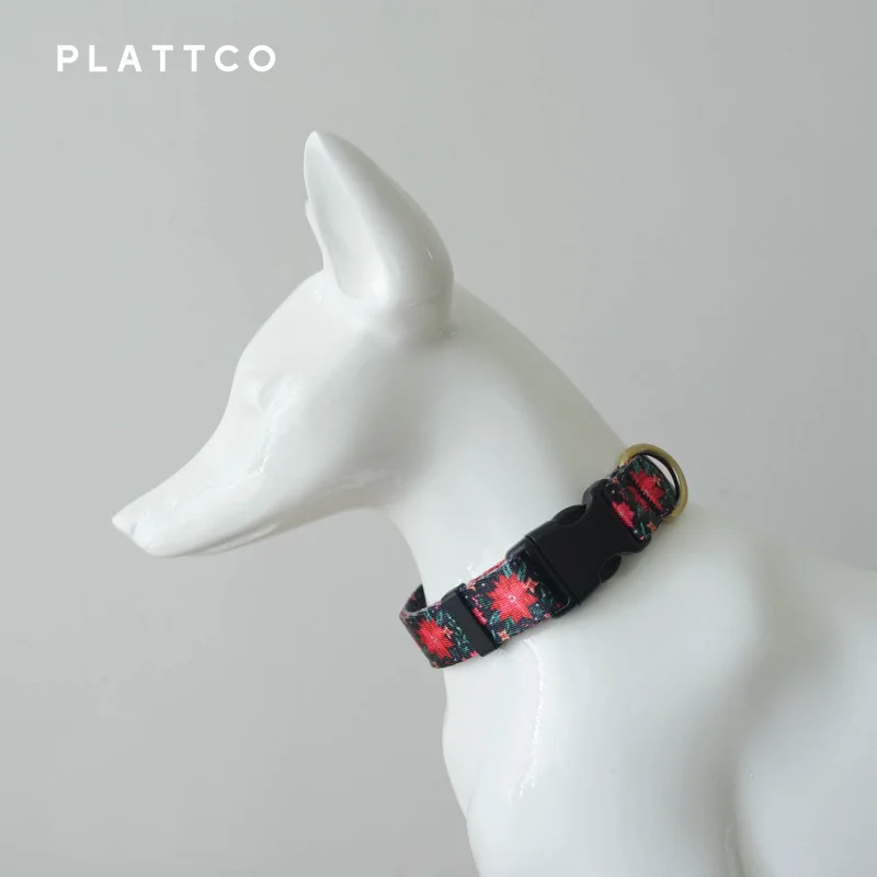 PLATTCO, venta al por menor, Collar hecho a mano de alta calidad, Collar de perro de Navidad de belleza de zafiro a la moda, 5 tamaños PDC374 - imagen 3