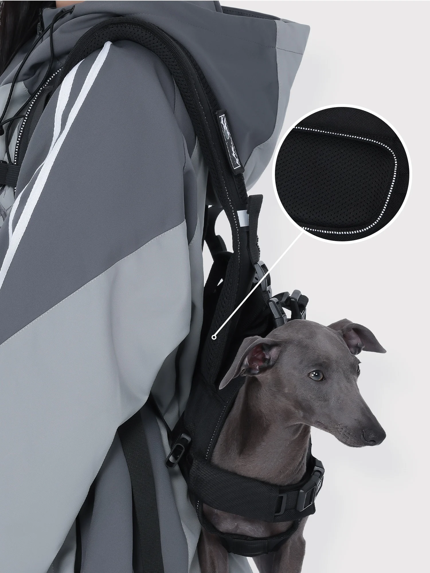 Arnés de elevación completo y mochila para perros senior con artrosis - imagen 3