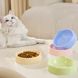 Tazón oreja de gato comedero bebedero para felinos y perros pequeños