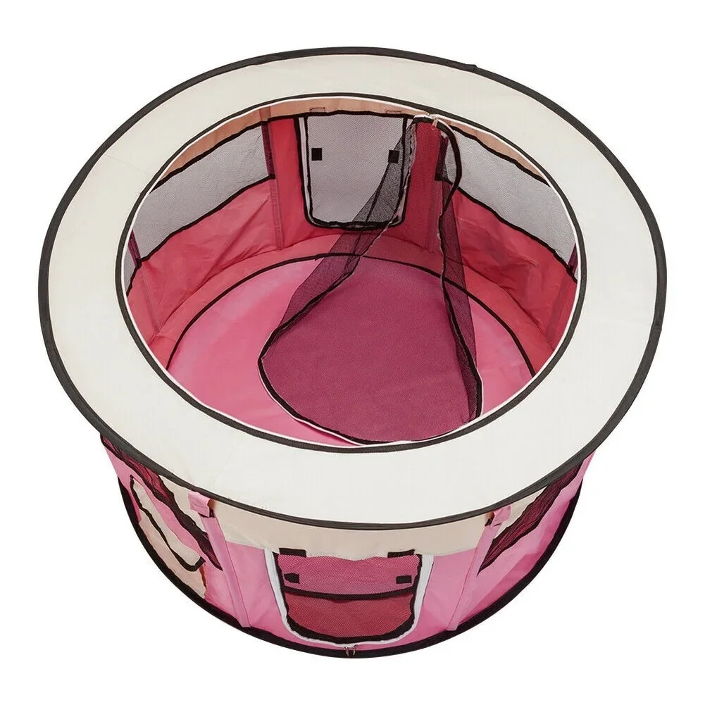 Perrera para gatos, vallas, tienda portátil para perros, casas para perros pequeños y grandes, parque infantil plegable, jaula para cachorros de interior, caja para perros, sala de parto - imagen 3