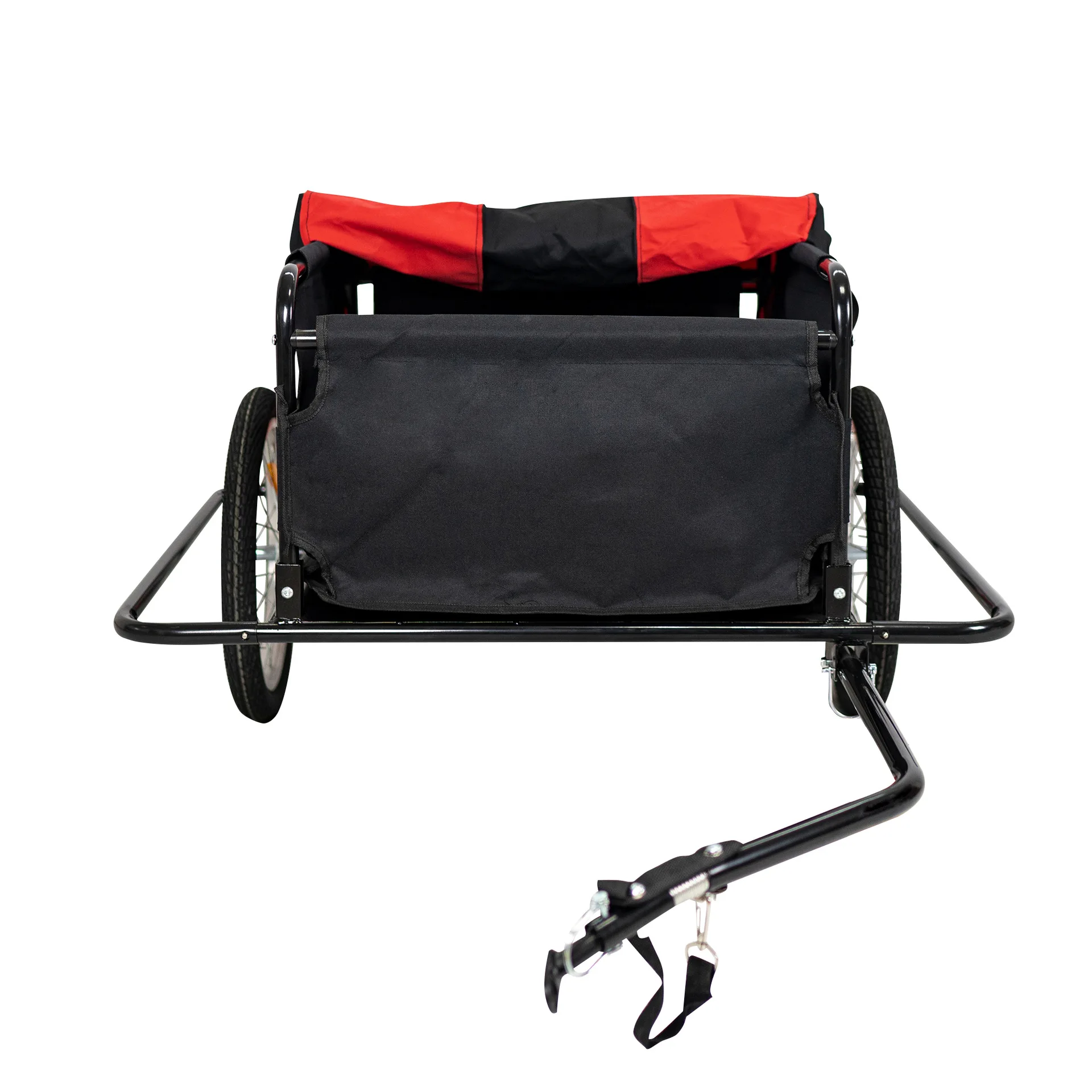 Cochecitos para mascotas, remolque de equipaje colgante trasero para bicicleta de ciclismo al aire libre, remolque de artículos diversos multifuncional plegable, cochecitos de compras - imagen 4