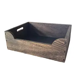 Caja de arena madera semicerrada para gatos, esquina y hogar