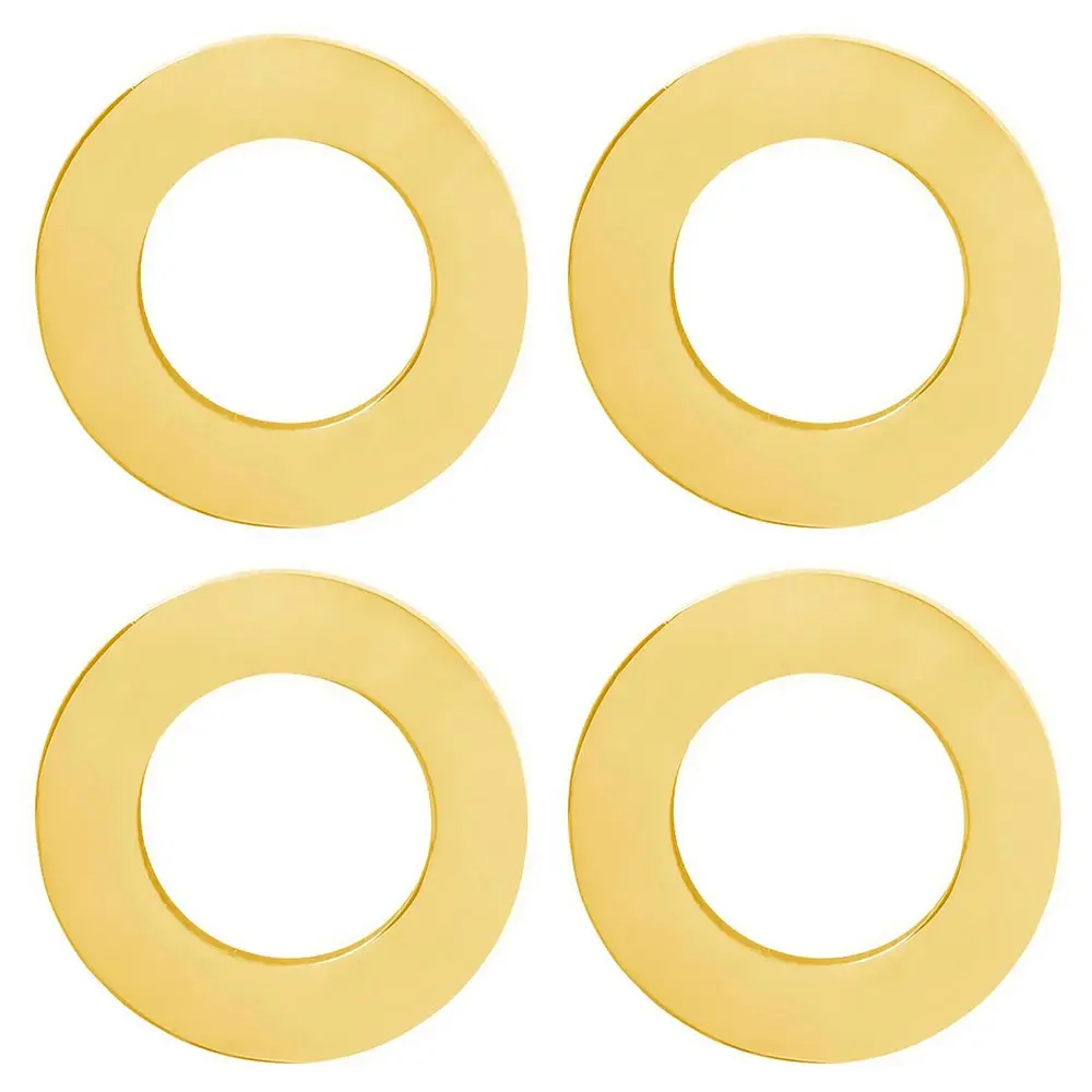 20 piezas de acero inoxidable para perro, pulsera redonda pulida con espejo, etiqueta en blanco, collar, accesorios de joyería, venta al por mayor - imagen 5