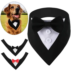 Bandana pajarita para perro – Accesorio elegante para Golden Retriever y Corgi