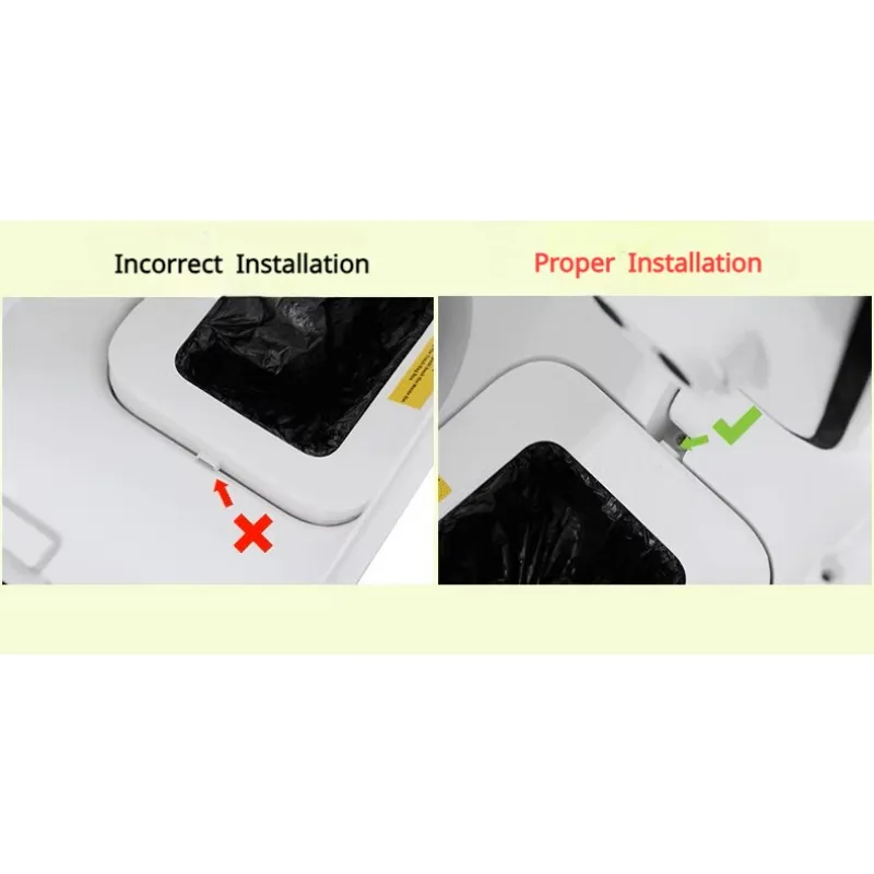 Caja de basura automática para gatos, caja de arena inteligente autolimpiante para gatos, caja de arena para gatos de gran capacidad, accesorios, suministros para mascotas - imagen 3