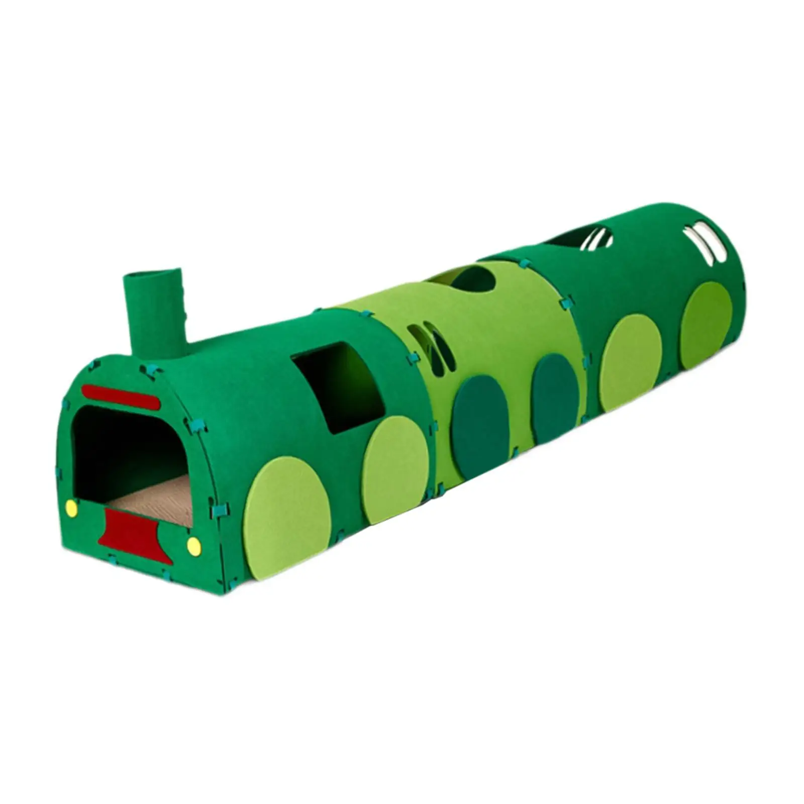 Cat Tunnel Cat Scratching Board Cat Bed Play Tube for Ferrets Rabbits Hiding
