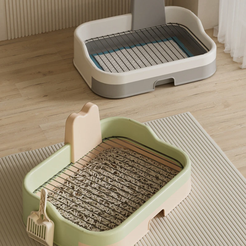 Inodoro extra grande para perros con rejilla antisalpicaduras - imagen 4