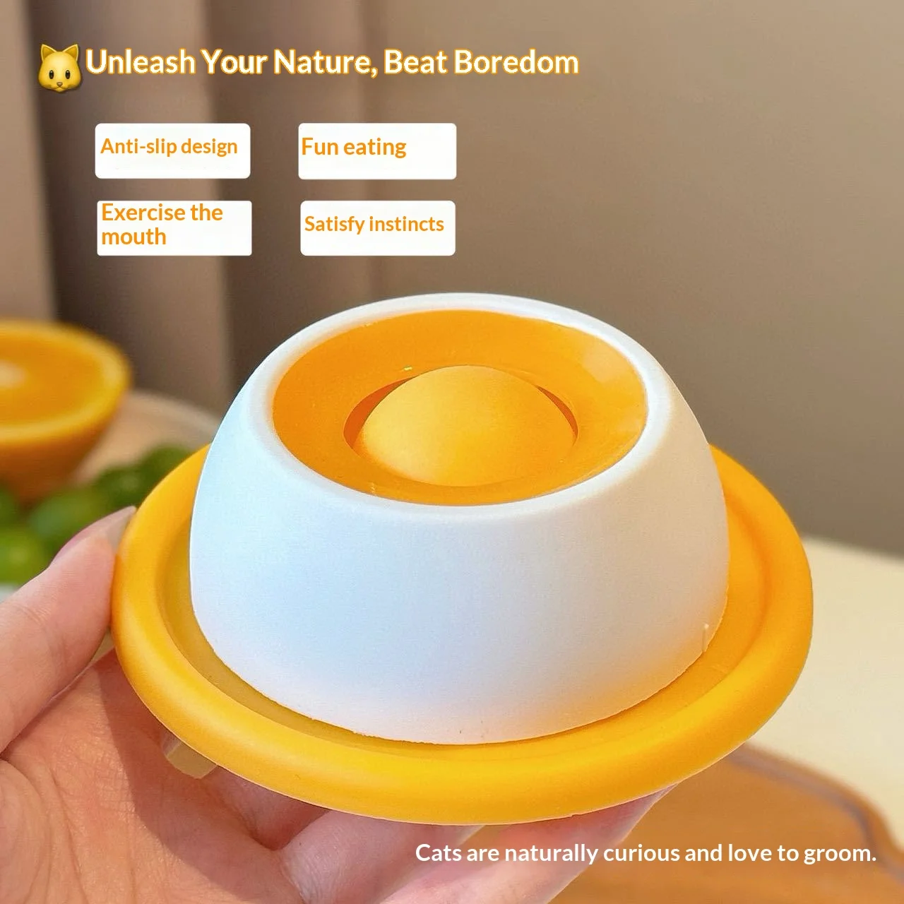 Alimentador lento interactivo – Estera de lamido para gatos y perros - imagen 4