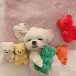 Juguete chirriante de peluche para perros pequeños y gatos