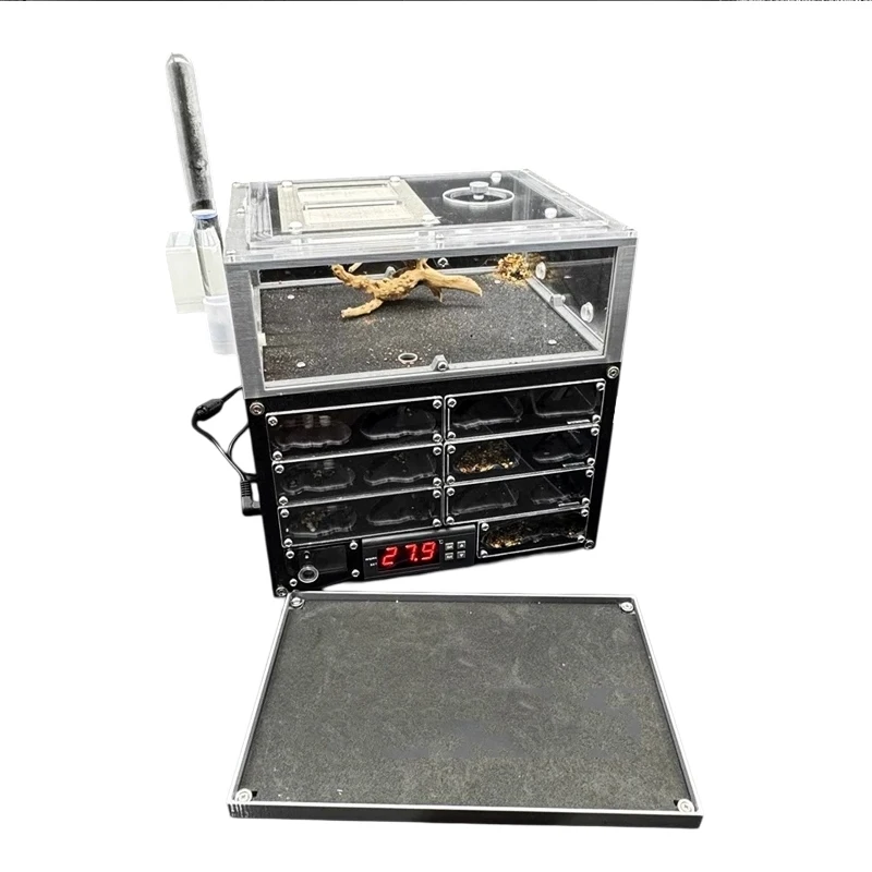 Nido de hormigas de temperatura constante para granja de hormigas, calefacción de enfriamiento, nido de hormigas grande, gran capacidad, impresión 3D, expansión ilimitada