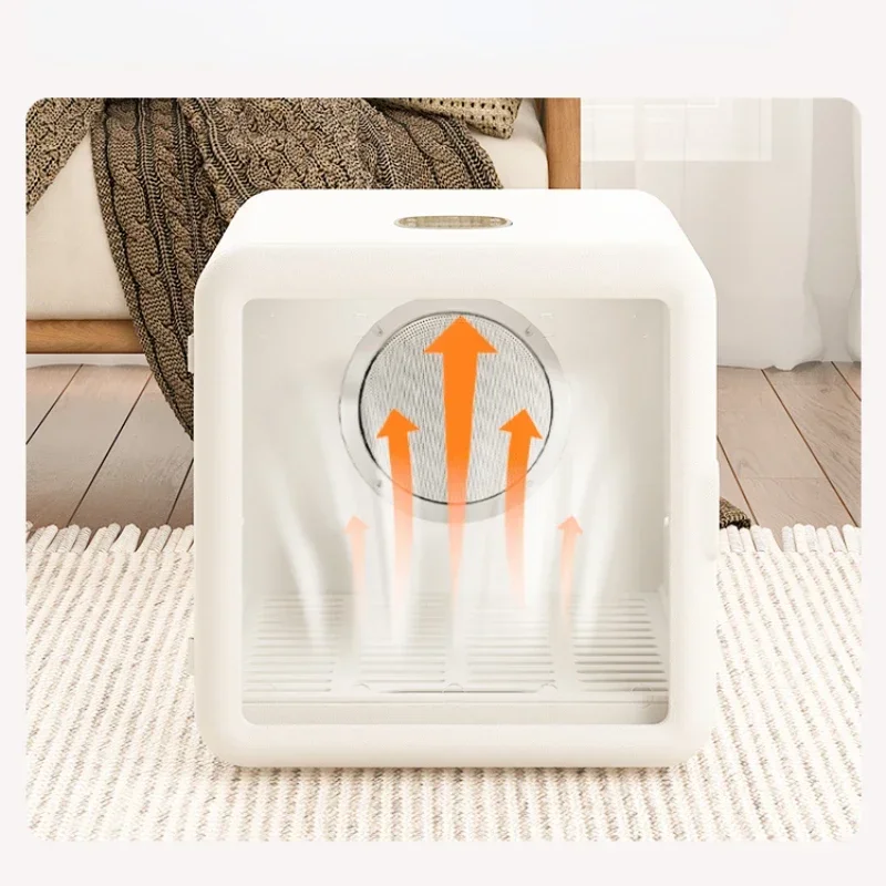 Secador de pelo para mascotas, caja de secado rápido para el cuidado de mascotas, súper silencioso, aire caliente de 360 grados - imagen 5