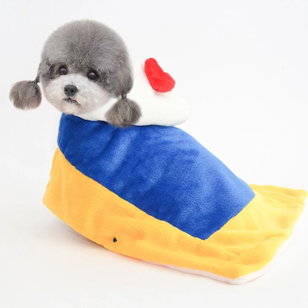 Sudadera con capucha para perro y gato, capa cálida de lana para mascotas, disfraces bonitos de invierno para perros pequeños y medianos - imagen 3