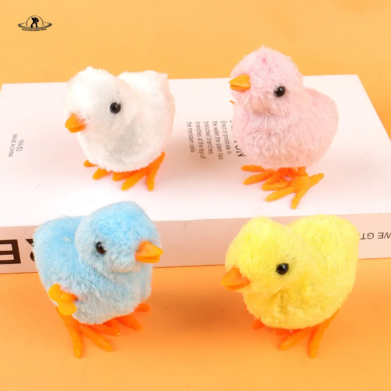 Animal de peluche de viento para mascotas, juguete interactivo para perros y gatos, 1 lindo - imagen 2