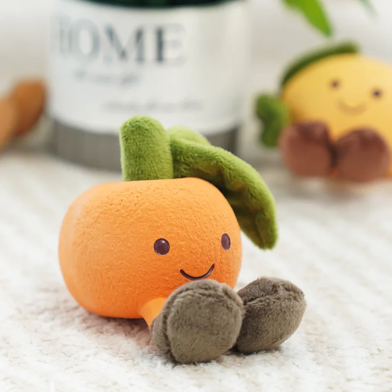 Juguetes de látex resistentes a las mordeduras para perros pequeños, juguetes de felpa con forma de fruta, Limpieza de dientes, accesorios para masticar - imagen 3