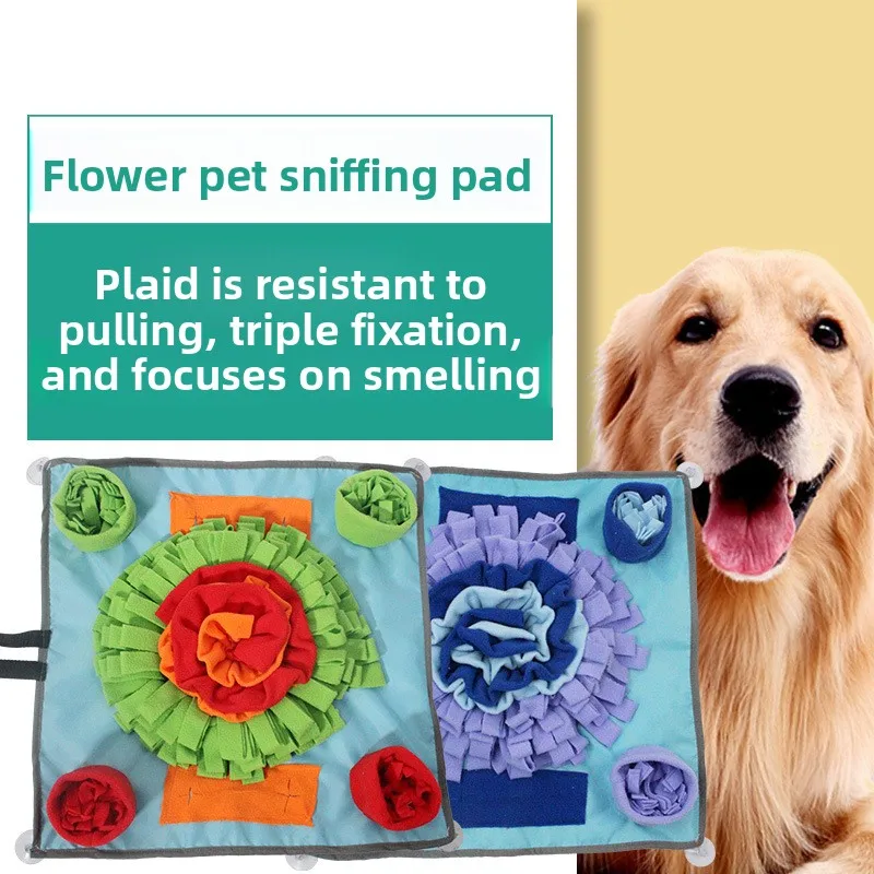 Nueva estera para olfatear mascotas, cuenco antiasfixia para mascotas, estera energética para perros y gatos, suministros de juguetes para perros