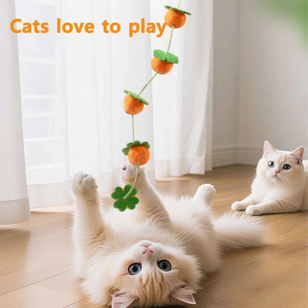Varita interactiva con plumas para gatos – Juguete enganchar y soltar - imagen 5