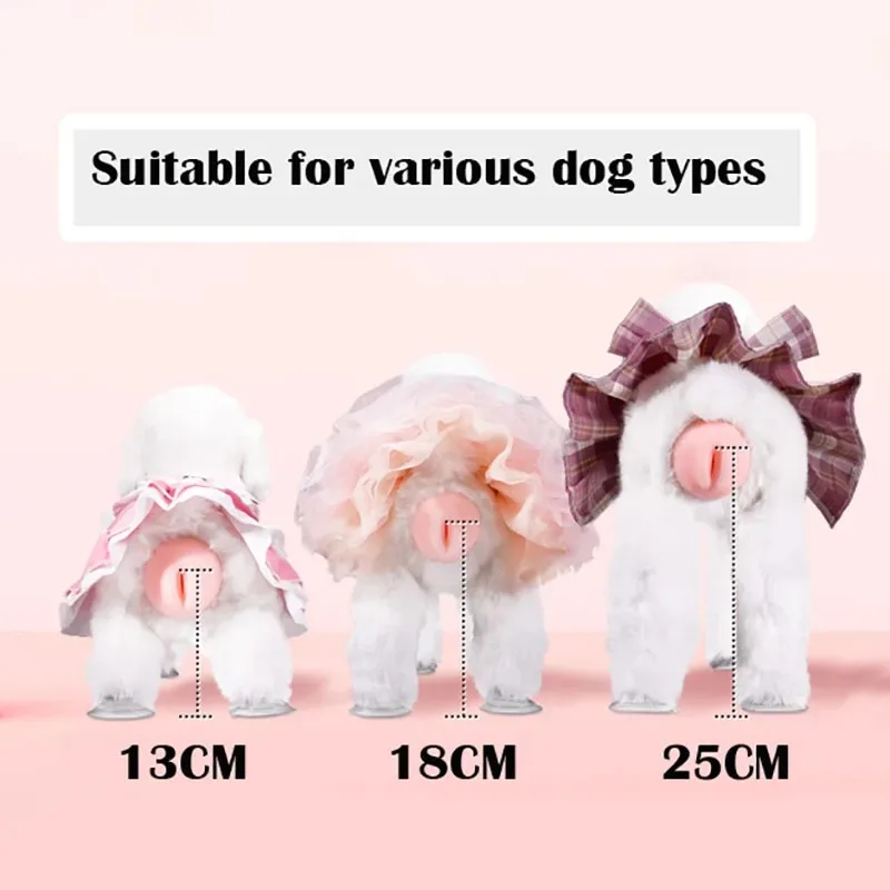 Juguetes sexuales de silicona suave para cachorros, juguetes sensoriales de felpa de razas pequeñas, suministros para mascotas, accesorios para perros, ayudas y comportamiento - imagen 5