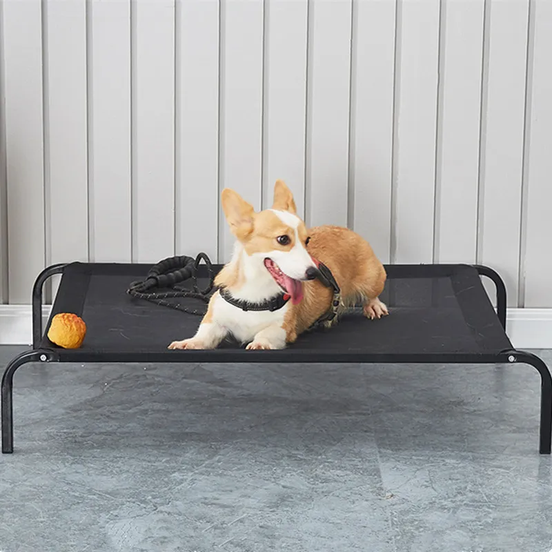 Cama elástica transpirable para perros, colchón desmontable a prueba de humedad, esterilla para perrera, accesorios para mascotas - imagen 4