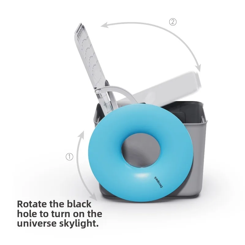 Inodoro para gatos cerrado en emi, a prueba de salpicaduras y olores, caja de arena grande para gatos, productos para gatos, muebles para mascotas, cuchara para arena - imagen 2