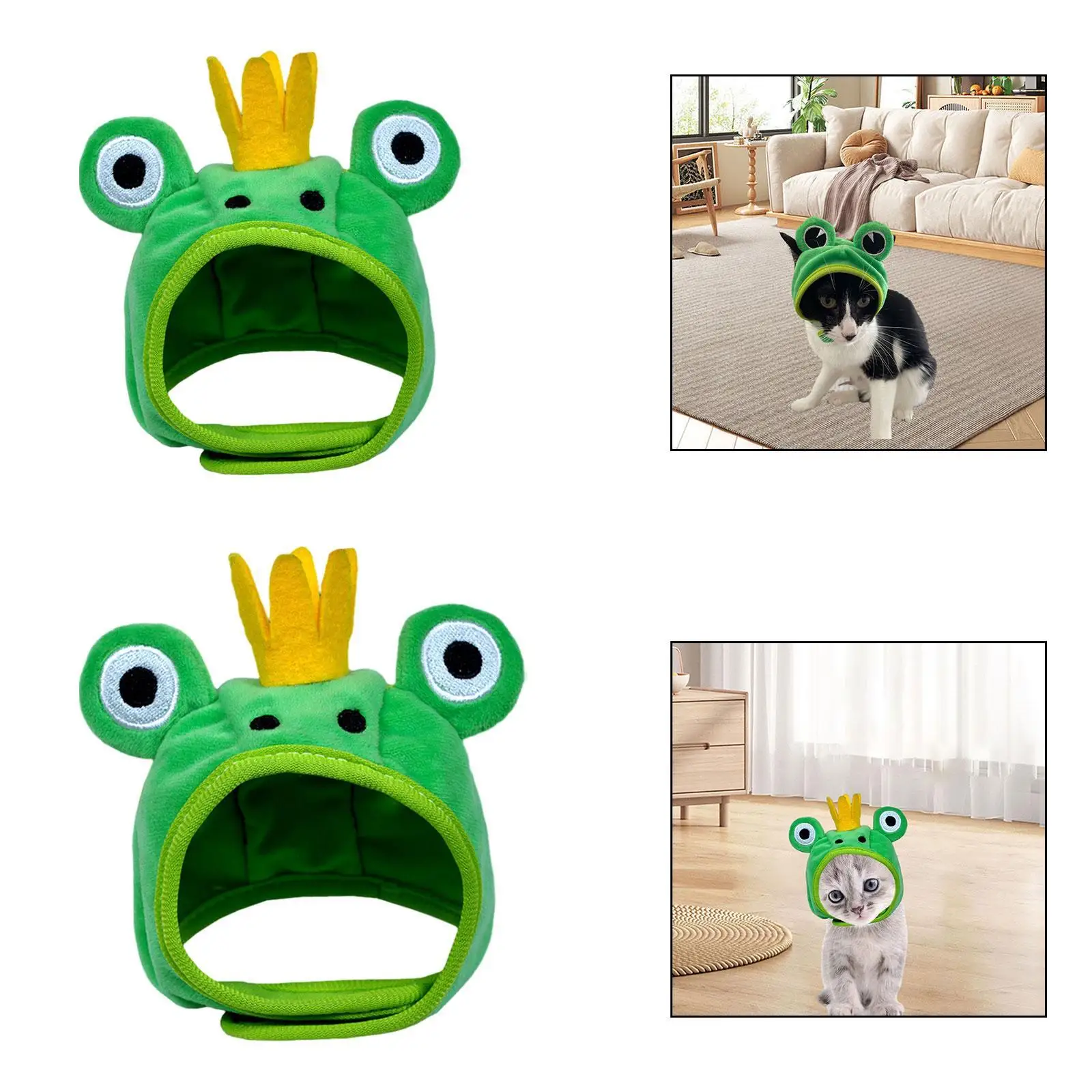 Cat Hat Cats Costume for Kitten Puppy Soft Small Pet Headwear Festival