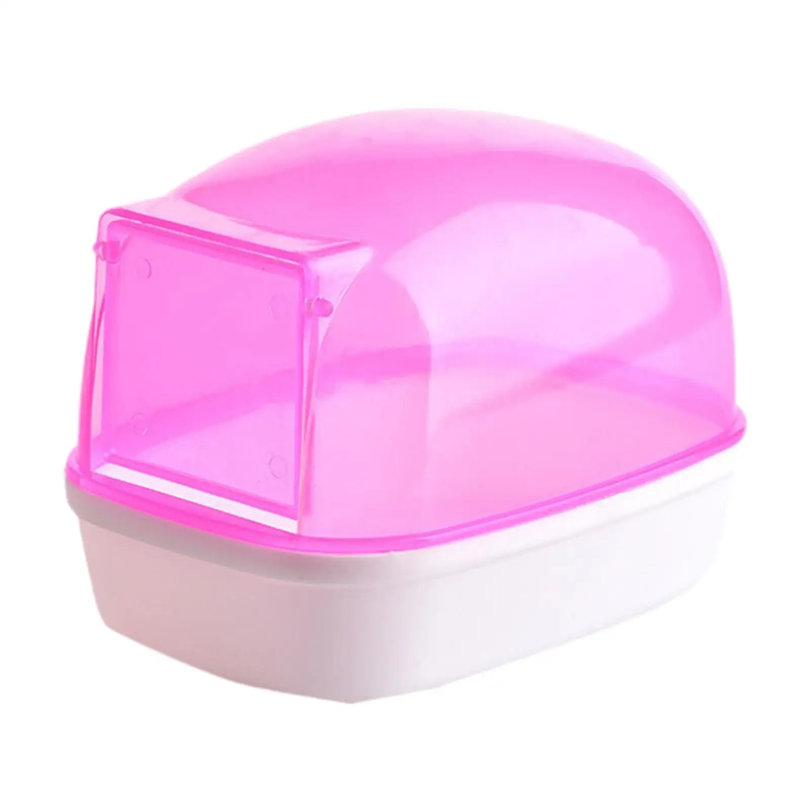 Hamster Sand Bath Container Bathing Box Versatile Leakproof Convenient Stylish Easy to Clean Hamster Bathroom Sand Bath Case