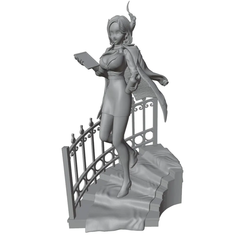 Figura anime 1/24 para decoración de mascotas - gatos y perros