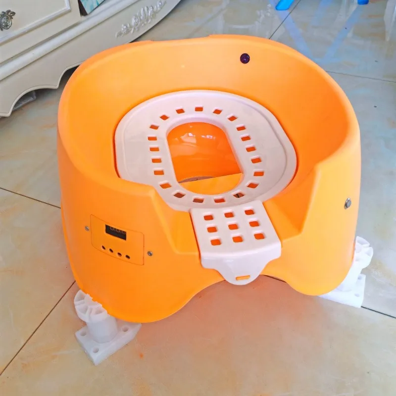 Inodoro con botón para gatos, inodoro para gatos pequeños, gatitos, inodoros de agua con descarga, caja de orinales para gatos y gatitos, accesorios para mascotas, suministros de productos - imagen 5