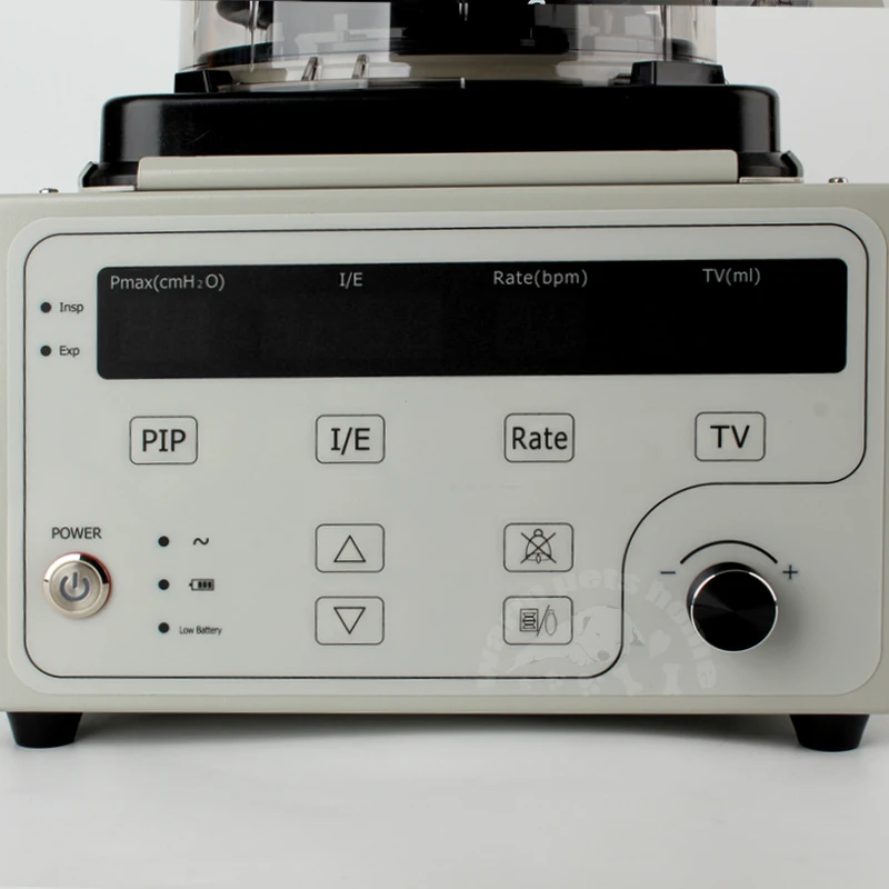 Máquina de ventilación de anestesia veterinaria, equipo de terapia de oxígeno de alto flujo, ventilador veterinario para Animal, Hospital, clínica - imagen 4