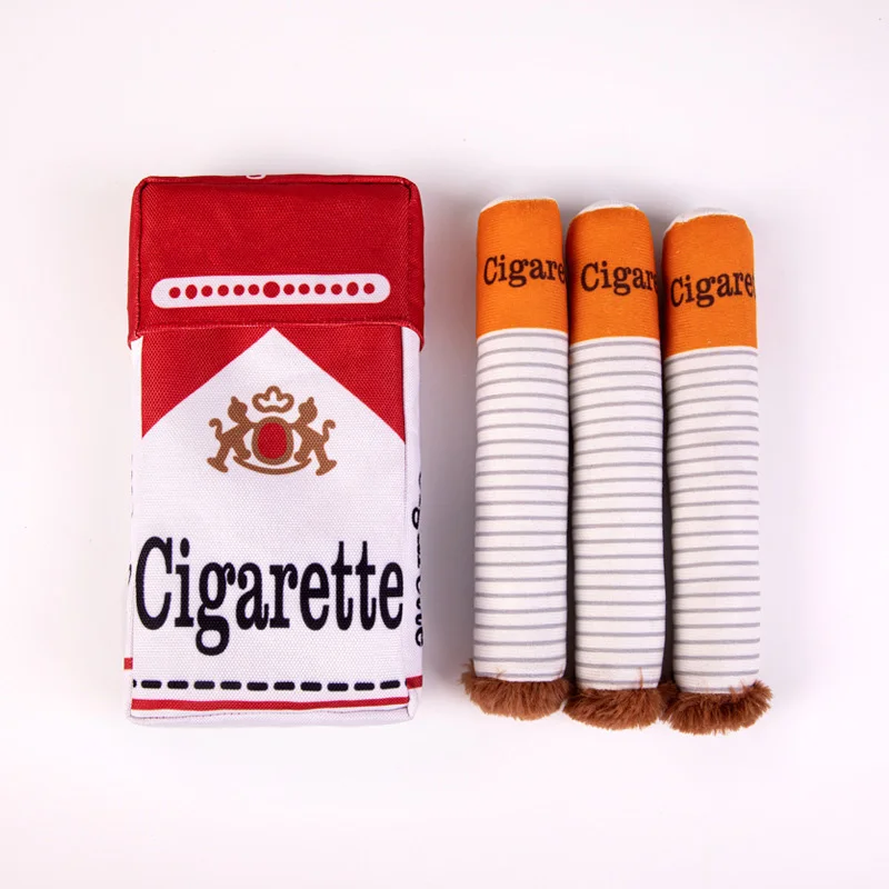 Juguete cigarro sonoro para perros pequeños y medianos – Masticable - imagen 4